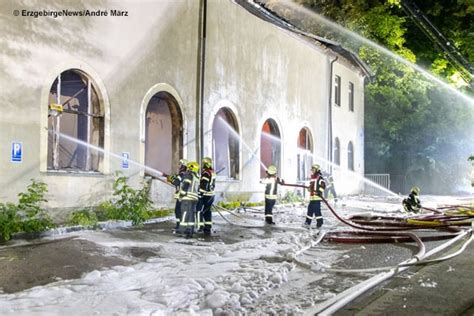 Brand in ehemaliger Diskothek kaum zu löschen