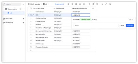 Use ISBLANK And IFBLANK Functions