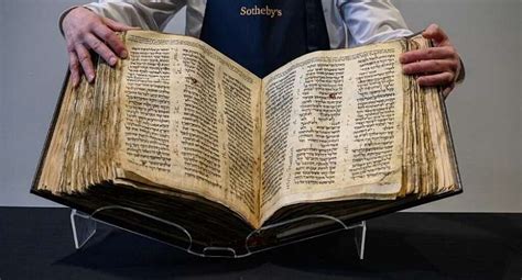 World S Oldest Hebrew Bible Expected To Sell For Record Breaking 50