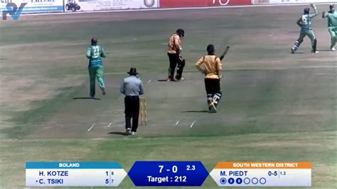 Boland Vs SWD 50 Overs Highlights YouTube