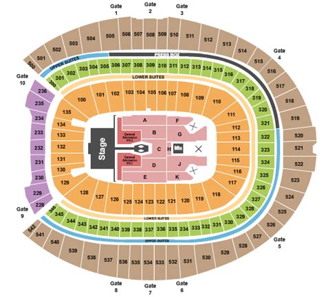 Morgan Wallen At Empower Field At Mile High Seating Chart