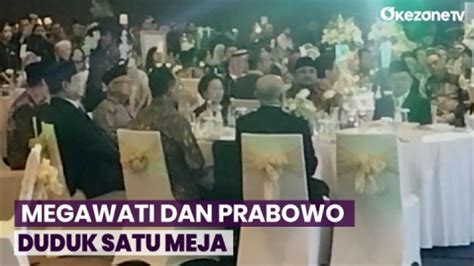 Hadiri Perayaan Hari Nasional Arab Saudi Megawati Dan Prabowo Duduk