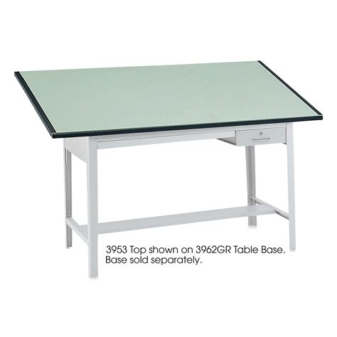 Safco Professional Drafting Table 37 12 X 72 Light Green Top