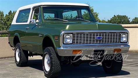 1972 Chevrolet K5 Blazer Vin Cke182s137252 Classic Com