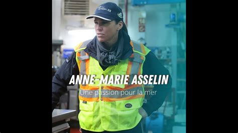 Anne Marie Asselin Une Passion Pour La Mer YouTube