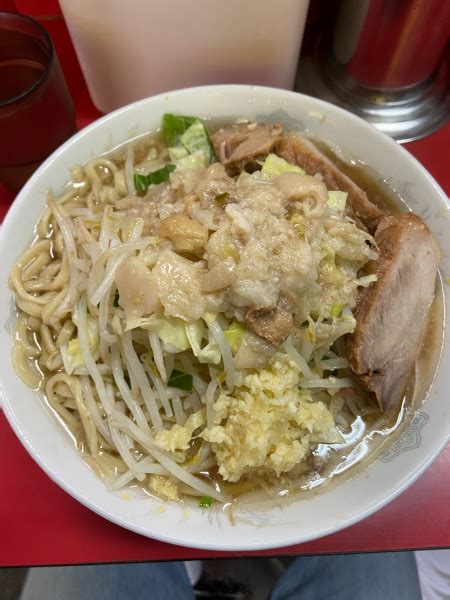 『小ラーメン（800円）』ラーメン二郎 上野毛店のレビュー ラーメンデータベース