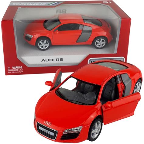 Kinsmart Model Metalowy Auto Audi R8 136 12347797019 Oficjalne