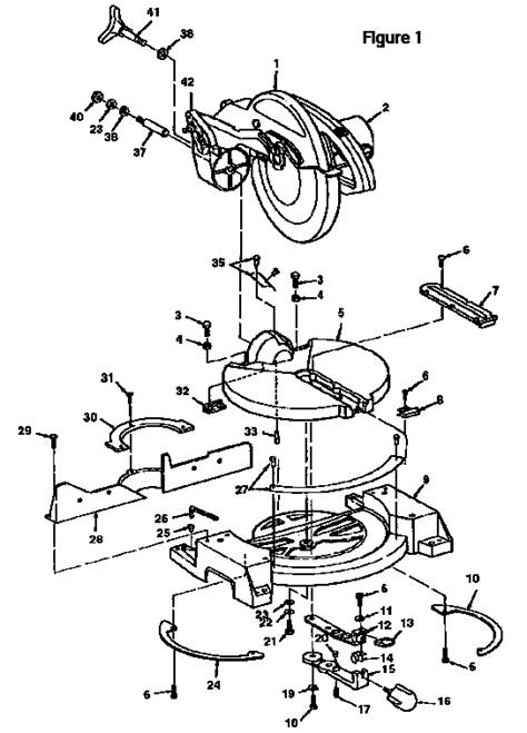 Dewalt Compound Miter Saw Parts Diagram