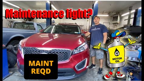 How To Reset Maintenanceoil Light On 2017 Kia Sorento 2017 Kia Oil