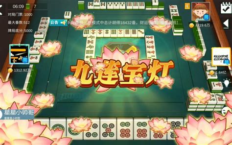 天牌九莲宝灯再现，123456789见牌就胡哔哩哔哩bilibili