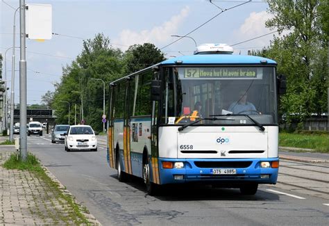 Fotografie Karosa B952E 1718 6558 3T5 4985 Dopravní podnik Ostrava