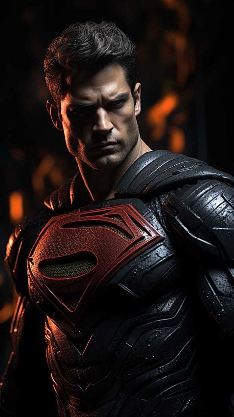 Black Superman Henry Cavill by Sonia8412 on DeviantArt