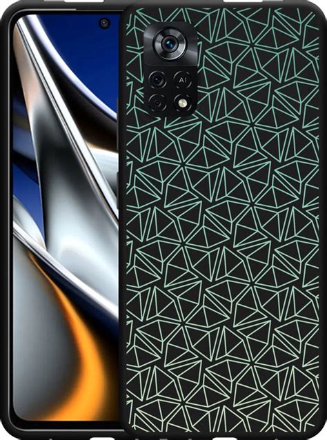 Hoesje Geschikt Vooor Xiaomi Poco X Pro Zwart Triangles Bol