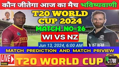 🔴live West Indies Vs New Zealand Wi Vs Nz Live Match T20 Wc 2024