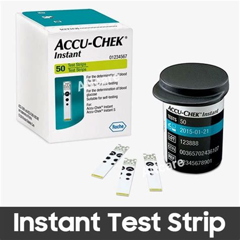 Accu Check Instant Test Strip S S Exp Shopee Malaysia