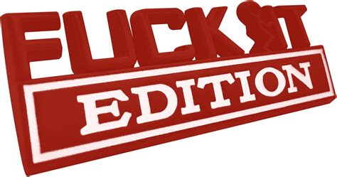 Amazon Fuck IT Edition Emblem Car Exterior Emblems Badge D Sticker Decal Fuck IT Edition