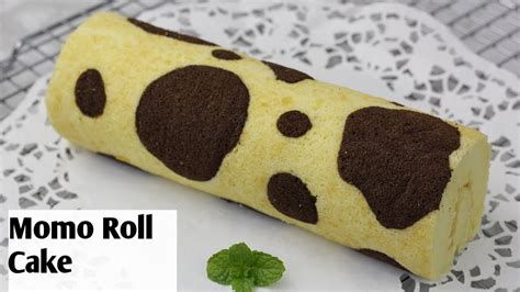 Cara Membuat Momo Roll Cake Momo Roll Cake Youtube