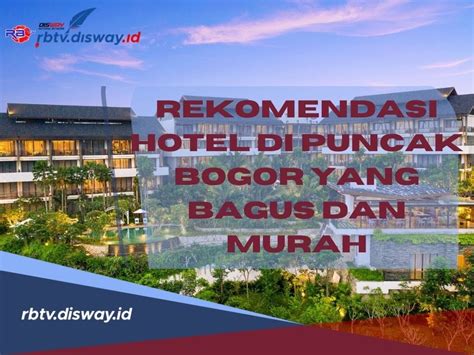 Ini Rekomendasi Hotel Di Puncak Bogor Yang Bagus Dan Murah Tarif Harga