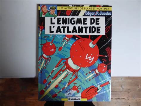 ALBUM BD BLAKE Et MORTIMER L ENIGME DE L ATLANTIDE EDITION 1982