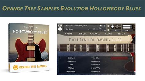 Orange Tree Samples Evolution Hollowbody Blues YouTube
