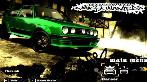 Need For Speed Most Wanted Tunam Golf 2 GTI YouTube