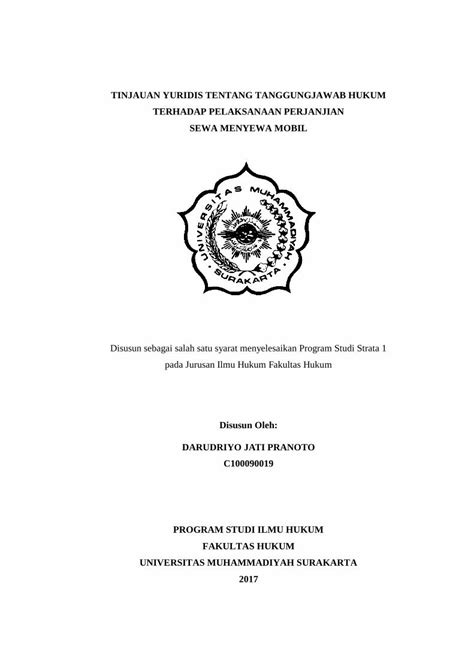 PDF TINJAUAN YURIDIS TENTANG TANGGUNGJAWAB HUKUM 2018 2 11