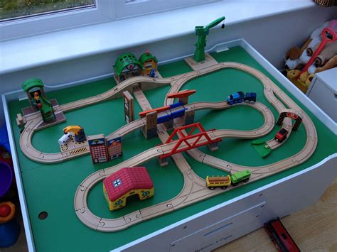 10 Train layouts ideas | train layouts, train, wooden train track