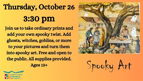 Spooky Art at the Library - Focus NM Daily