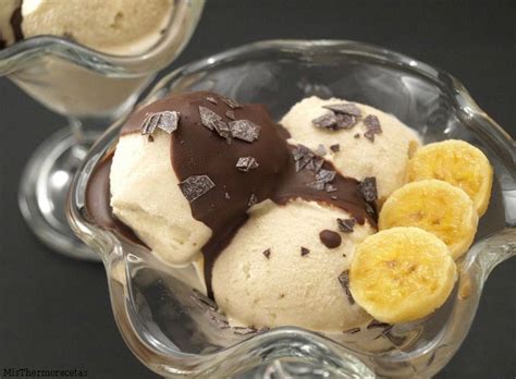 Helado Cremoso De Pl Tano Recetas Thermomix Misthermorecetas