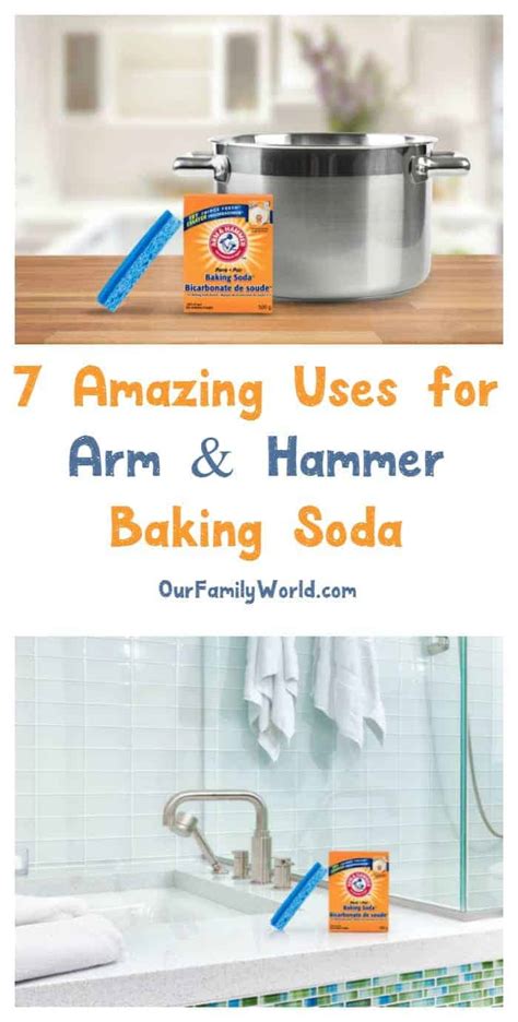 7 Amazing Uses for Arm & Hammer Baking Soda + Giveaway #churchanddwight - Our Family World