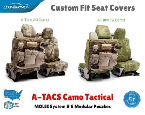 Seat Covers A Tacs Camo Tactical For Chevy Silverado 2500 Custom Fit EBay