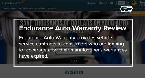 Endurance Auto Warranty Reviews Is It A Scam Or Legit