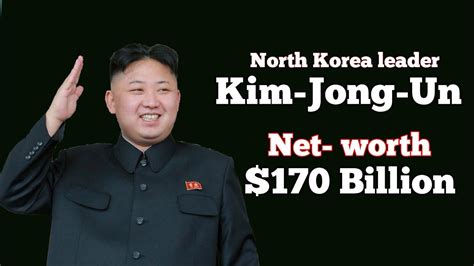 North Korea Leader Kim Jong Un Net Worth 170 Billion Dollars His Crossed Bill Gates Youtube