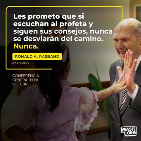 Sigue Al Profeta En 2024 Conferencia General Frases Alentadoras