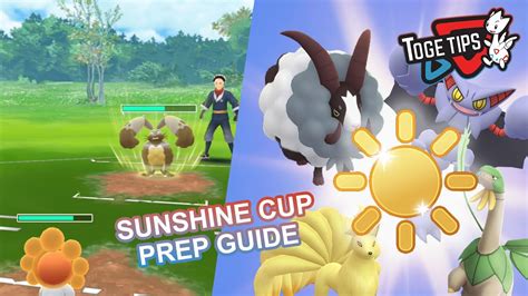 Sunshine Cup Prep Guide Pokémon Go YouTube