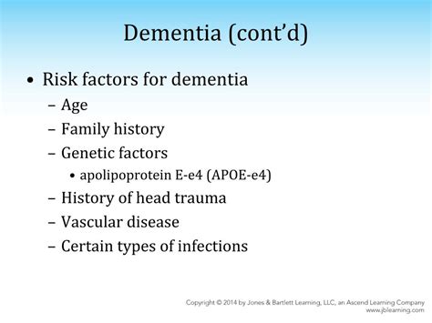 Ppt Chapter 10 Nursing Management Of Dementia Powerpoint