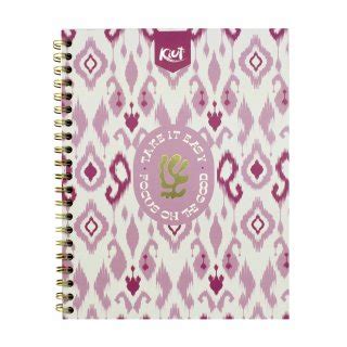 Cuaderno Argollado Durabook Platino Grande Kiut 80 Hojas Cuadriculado