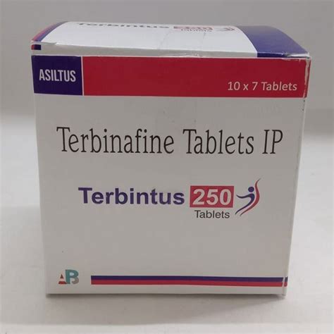 Terbinafine Tablet Ip 250 Mg Treatment For Fungal Infections At Rs