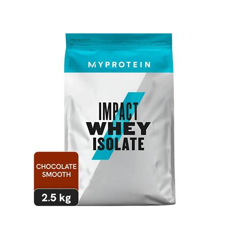 Myprotein Impact Whey Isolate Protein Chocolate Smooth Flavoured Price Buy Online At Best