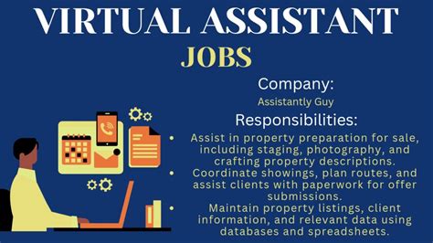 Real Estate Virtual Assistant Wibblex Jobs