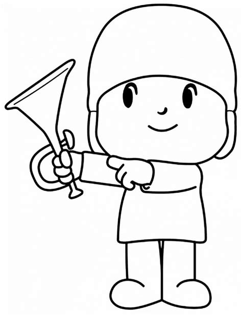 Fred Pocoyo Para Colorir - 30+ Desenhos do Pocoyo para colorir - Como fazer em casa