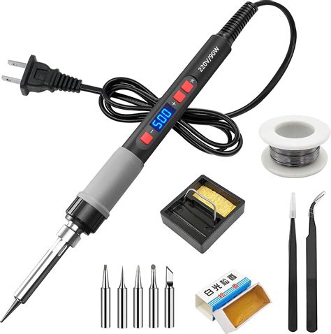 Soldering Iron Kit Ilibilib W Lcd Digital Display Adjustable