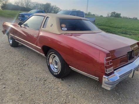 Chevrolet Monte Carlo Coupe Red Rwd Automatic For Sale