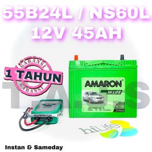 Jual Aki Mobil Nissan Grand Livina Amaron Ns L Hi Life Garansi Tahun