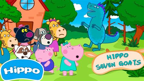 Hippo 🌼kids Broken Party 🌼 Cartoon Game For Kids Youtube