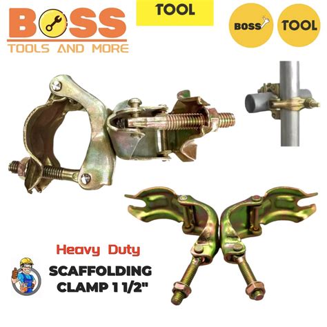 SCAFFOLDING CLAMP FIXED AND SCAFFOLDING CLAMP SWIVEL1 1 2 Heavy Duty