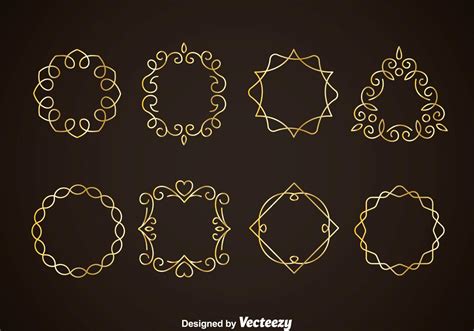 Logo Frame Design Template 111621 Vector Art At Vecteezy