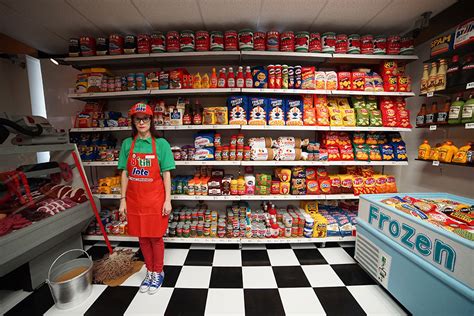 A Convenience Store Filled with Handmade Felt Groceries by Artist Lucy ...