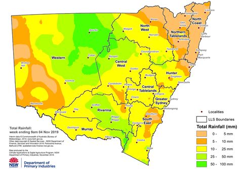 Nsw State Seasonal Update October 2019