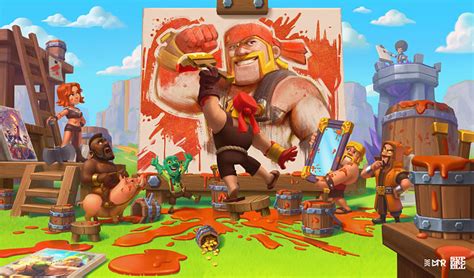 Color Fest Clash Of Clans 2 5D Cinematic